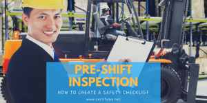 How to Create a Pre-Shift Inspection Form | CertifyMe.Net