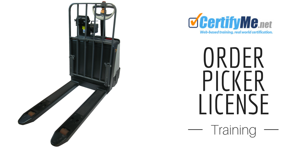 order picker license