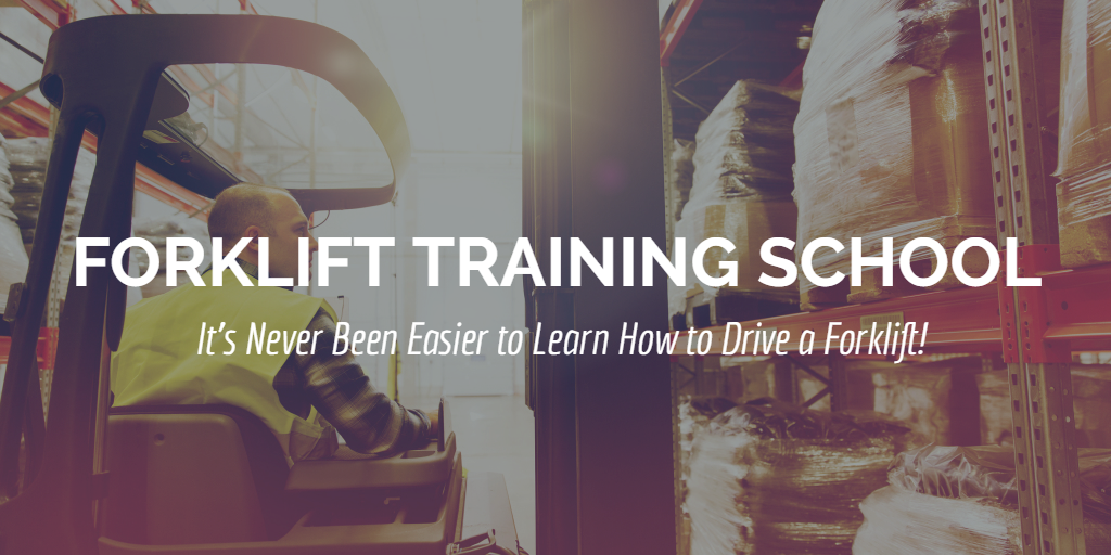 learn how to drive a forklift at forklift school