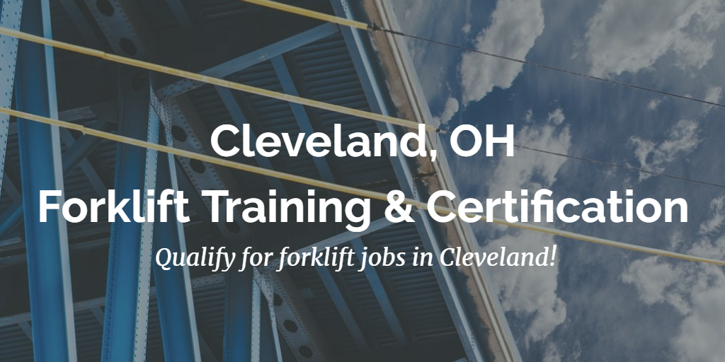 cleveland forklift training and certification