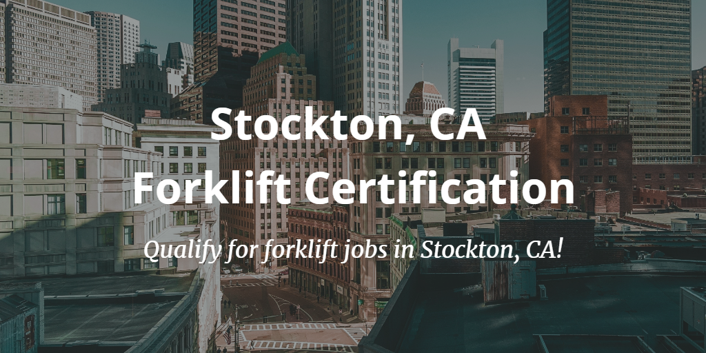 stockton forklift training and certification