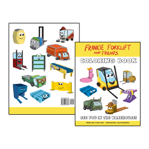 forklift coloring books