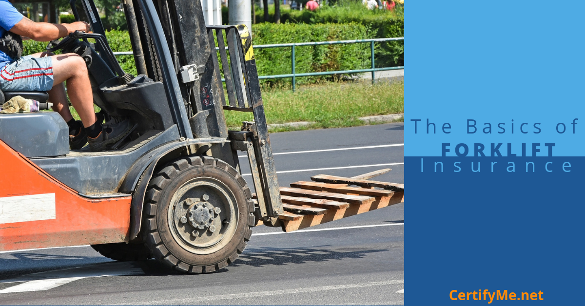 what to know about forklift insurance