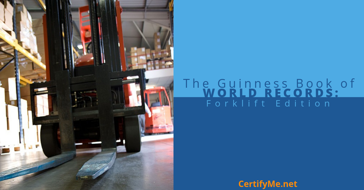 forklift world records