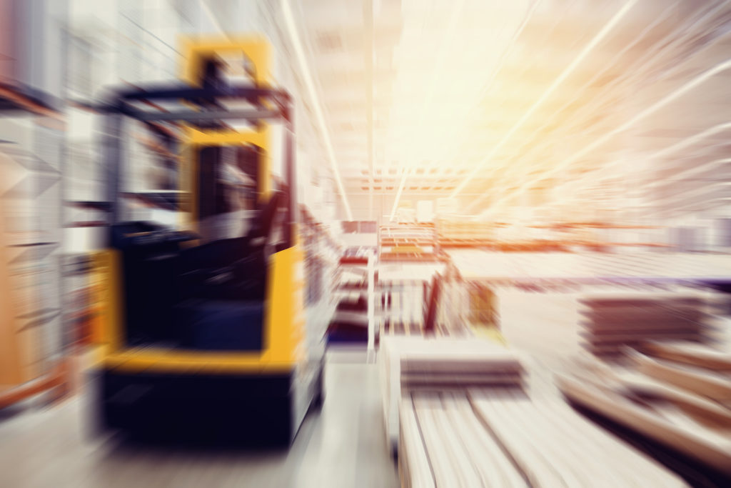 Which forklift can drive the fastest?