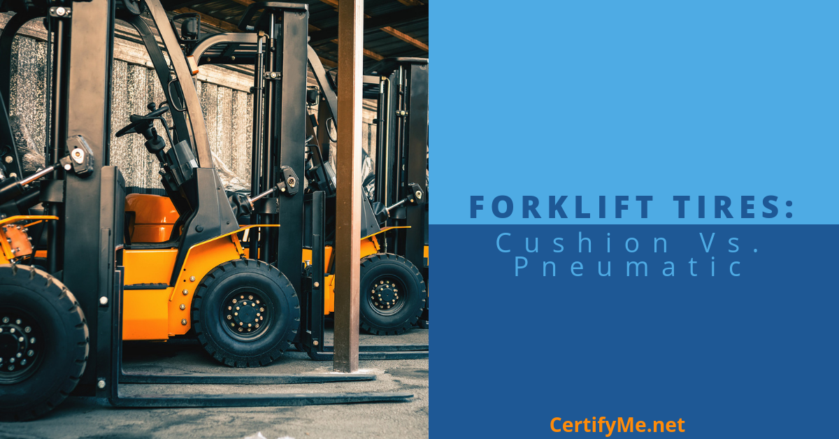 Everything About Pneumatic Tires For Forklifts | CertifyMe.net