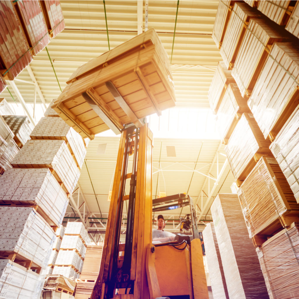 sit down and stand up forklift