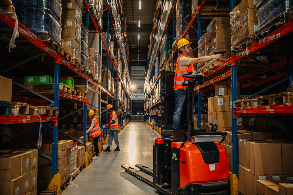 stand up forklift