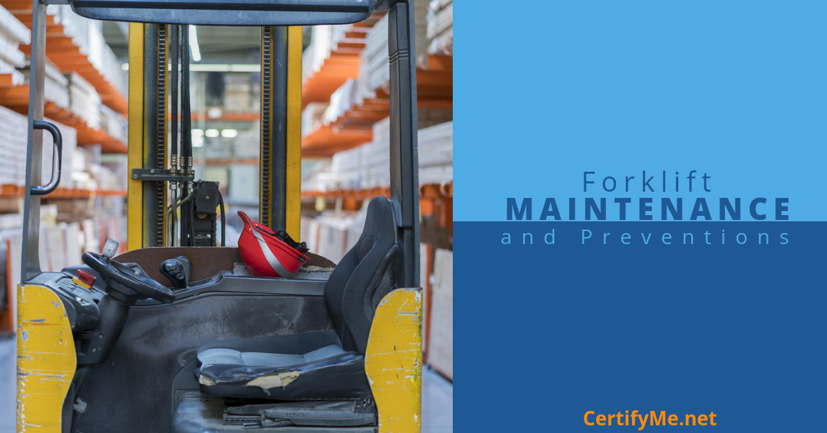 Forklift Maintenance How Small Safety Issues Major Problems