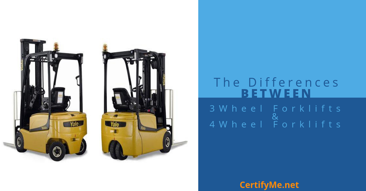 The Differences Between 3 and 4 Wheel Forklifts Certify Me